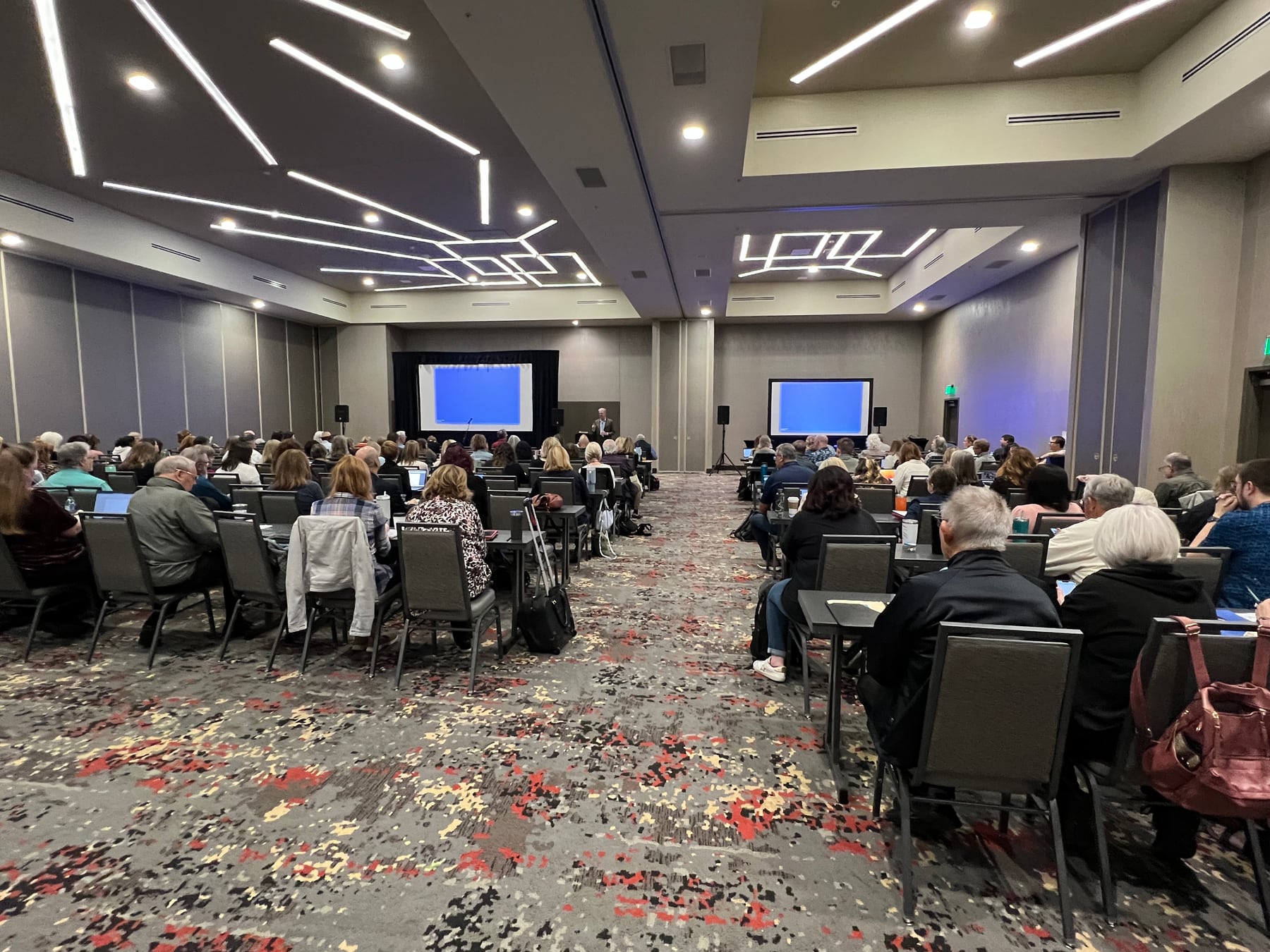 Wide conference room
